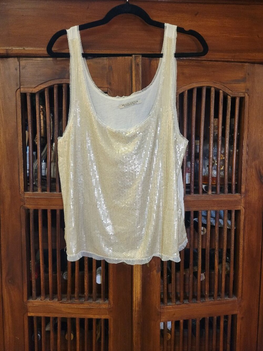 Scotch & Soda sequin tank top